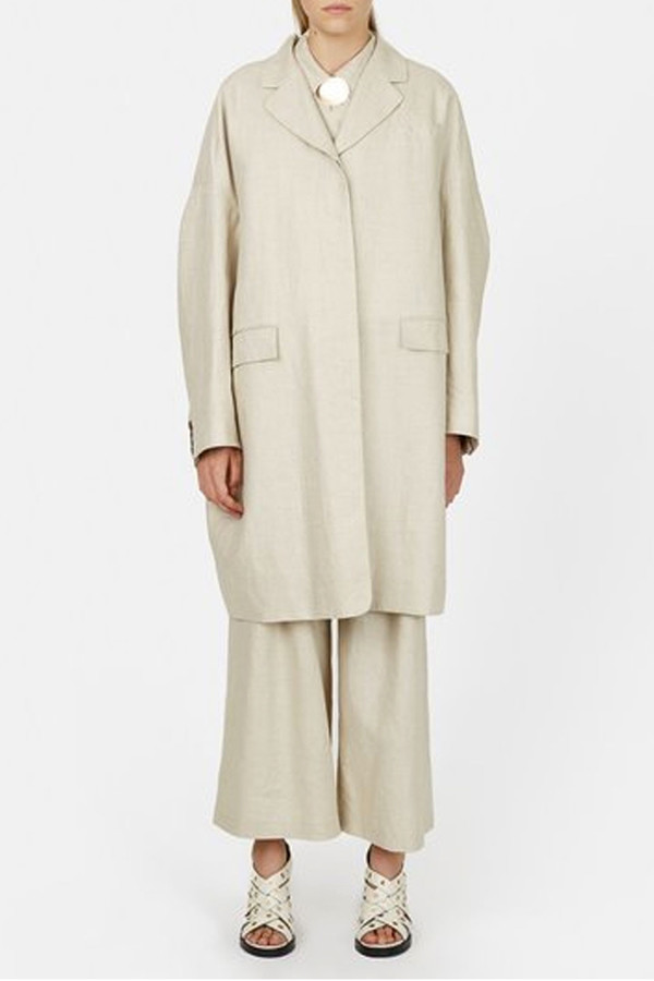 Opening Ceremony Arden Linen Oversized Suit Jacket Opening Ceremony Arden Linen Oversized Suit Jacket