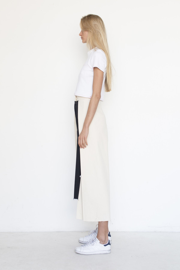 Nancy Stella Soto Cotton Offset Trouser Nancy Stella Soto Cotton Offset Trouser