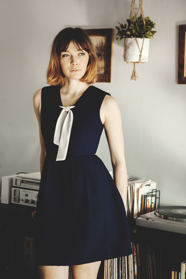Birds of North America Chiffchaff Dress (Navy) Birds of North America Chiffchaff Dress (Navy)