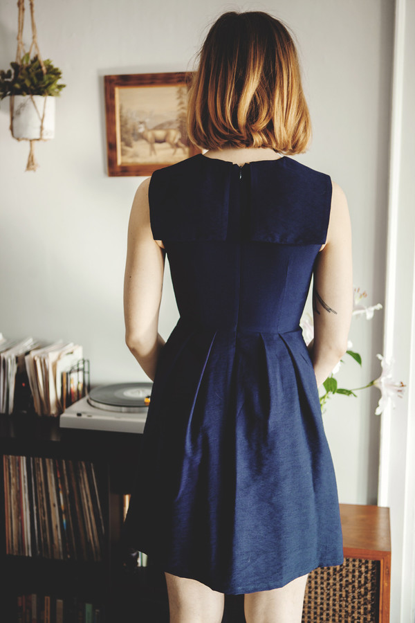 Birds of North America Chiffchaff Dress (Navy) Birds of North America Chiffchaff Dress (Navy)