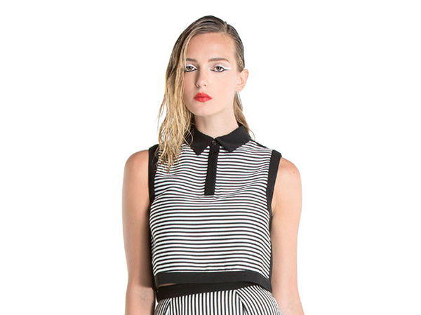 Chrome Crop Top Chrome Crop Top