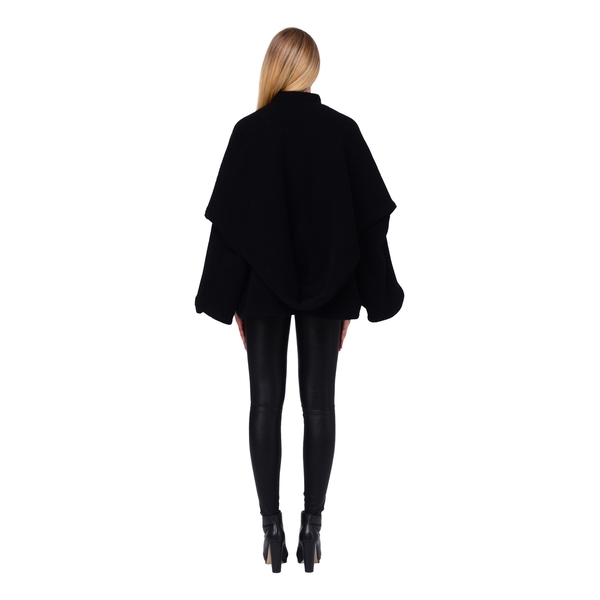 LAMARQUE JODI Wool Cape Coat LAMARQUE JODI Wool Cape Coat