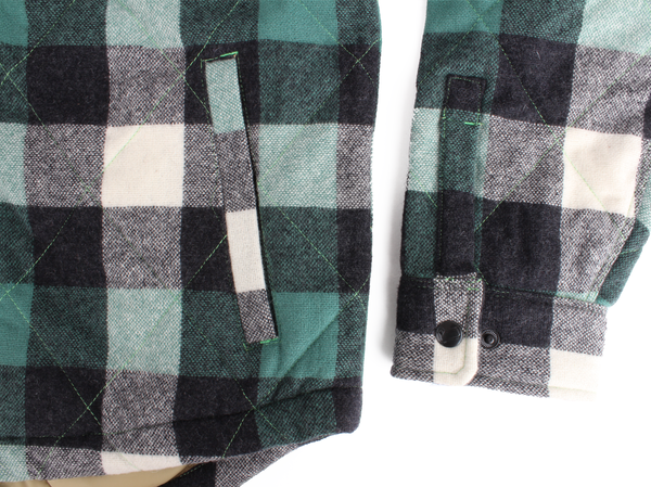 Men's Woolrich Quilted Mill Shirt Jacket Men's Woolrich Quilted Mill Shirt Jacket