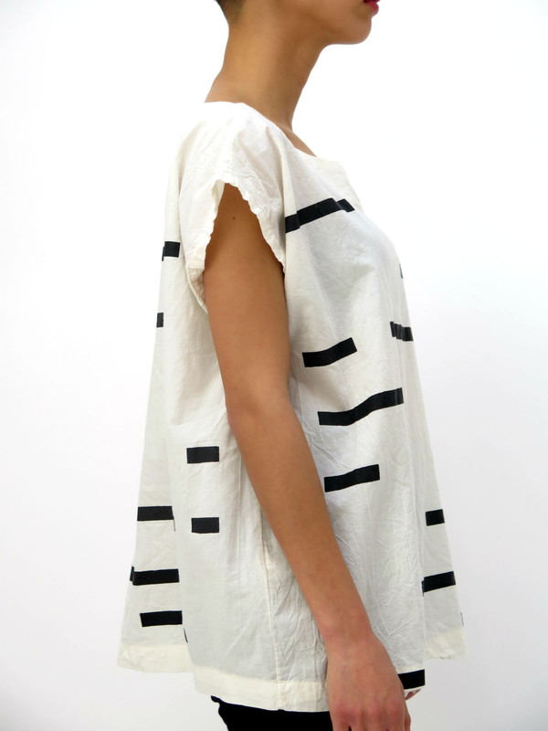 Uzi Broken Stripe Tunic Uzi Broken Stripe Tunic