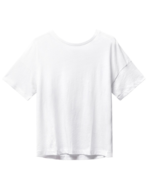 Organic by John Patrick Classic Tee White Organic by John Patrick Classic Tee White