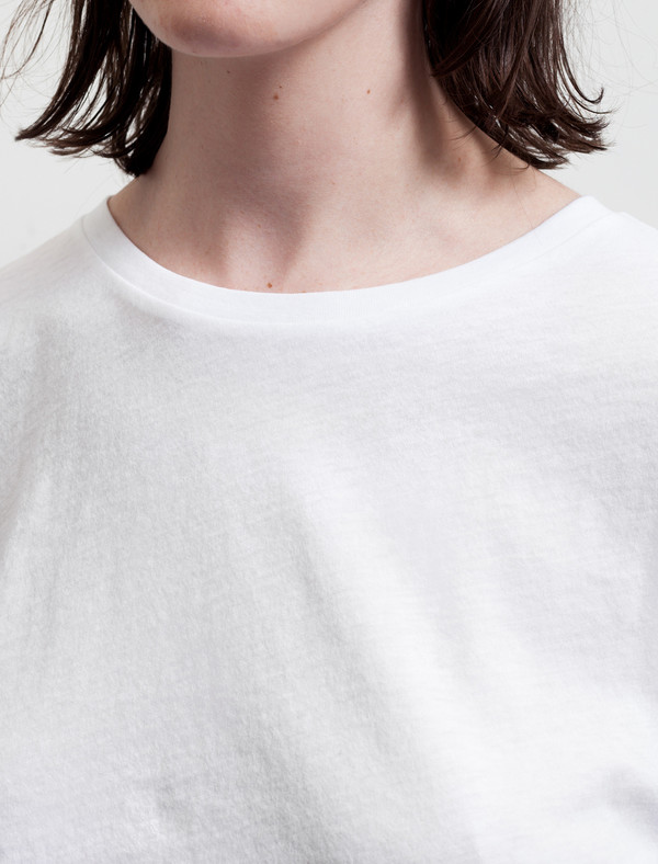 Organic by John Patrick Classic Tee White Organic by John Patrick Classic Tee White