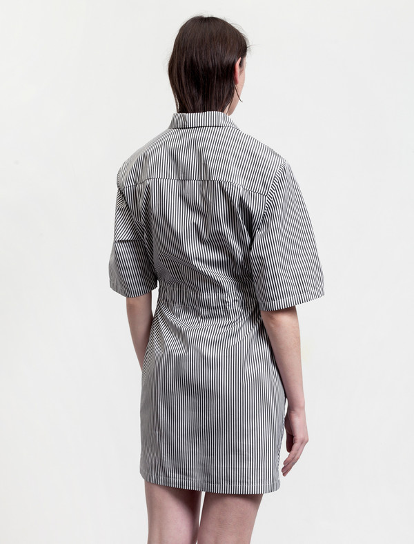 Etienne Deroeux Womens Laika Striped Shirtdress Etienne Deroeux Womens Laika Striped Shirtdress