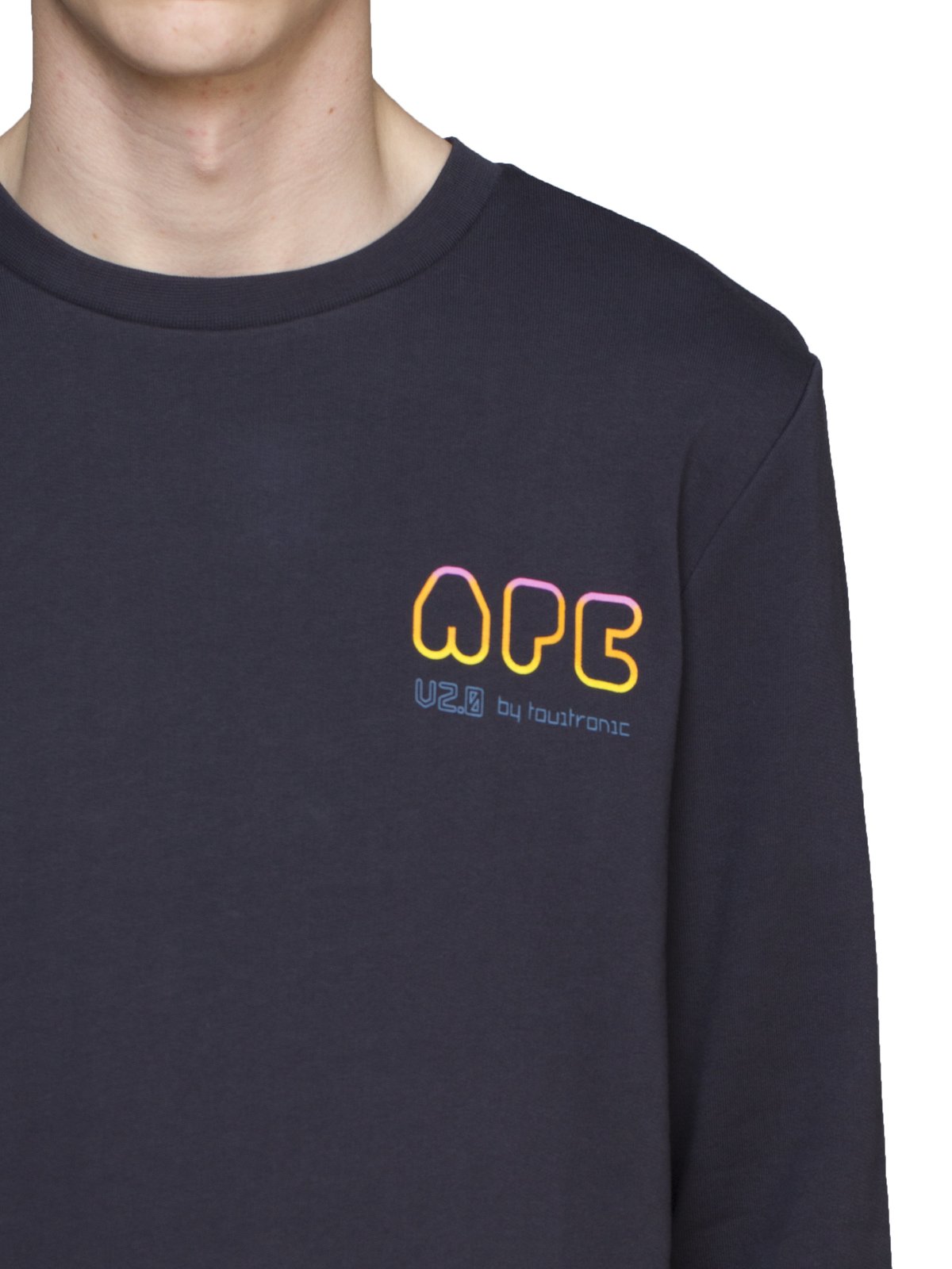 A.P.C. Rainbow V2.0 Sweatshirt - Navy 