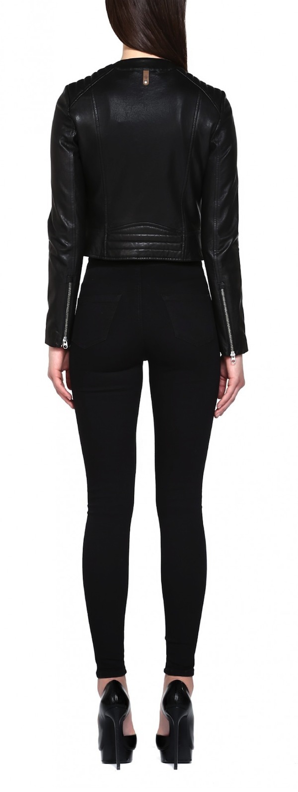 Mackage Misha Cropped Leather Jacket Mackage Misha Cropped Leather Jacket