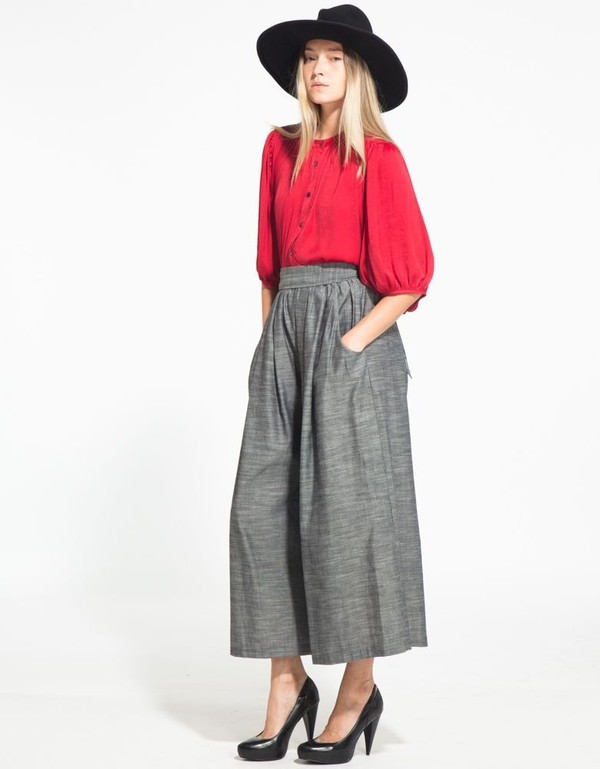Morgan Carper Merah Blouse Morgan Carper Merah Blouse