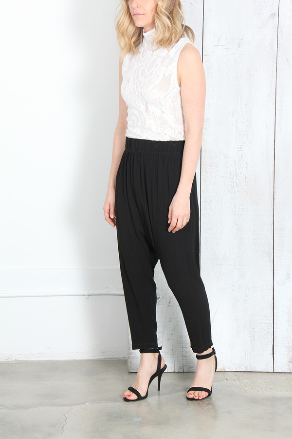RAQUEL ALLEGRA LACE MOCK NECK TOP RAQUEL ALLEGRA LACE MOCK NECK TOP