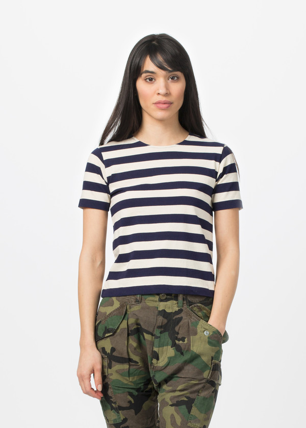 Cropped Striped T-Shirt Cropped Striped T-Shirt