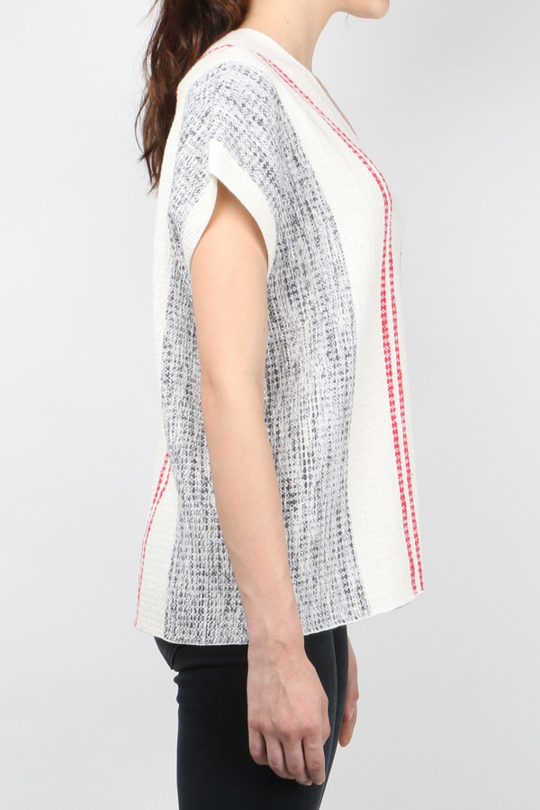 sita murt Striped Poncho sita murt Striped Poncho