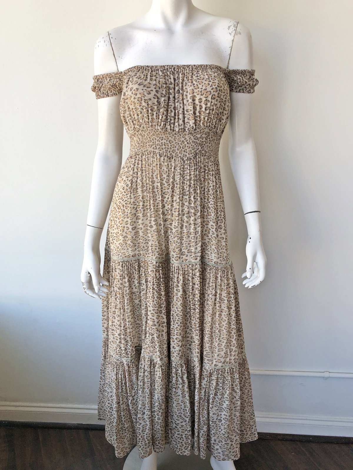 frankie shirred sundress