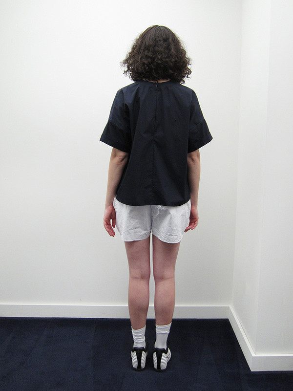 Unisex Suzanne Rae Oversized Pocket T, Cotton/Nylon Unisex Suzanne Rae Oversized Pocket T, Cotton/Nylon