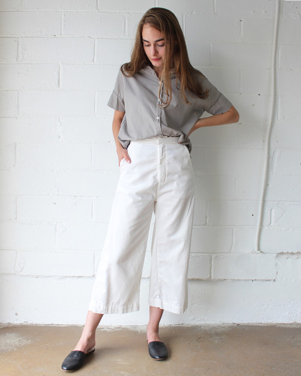 esby STELLA BUTTON DOWN - DRIFTWOOD esby STELLA BUTTON DOWN - DRIFTWOOD