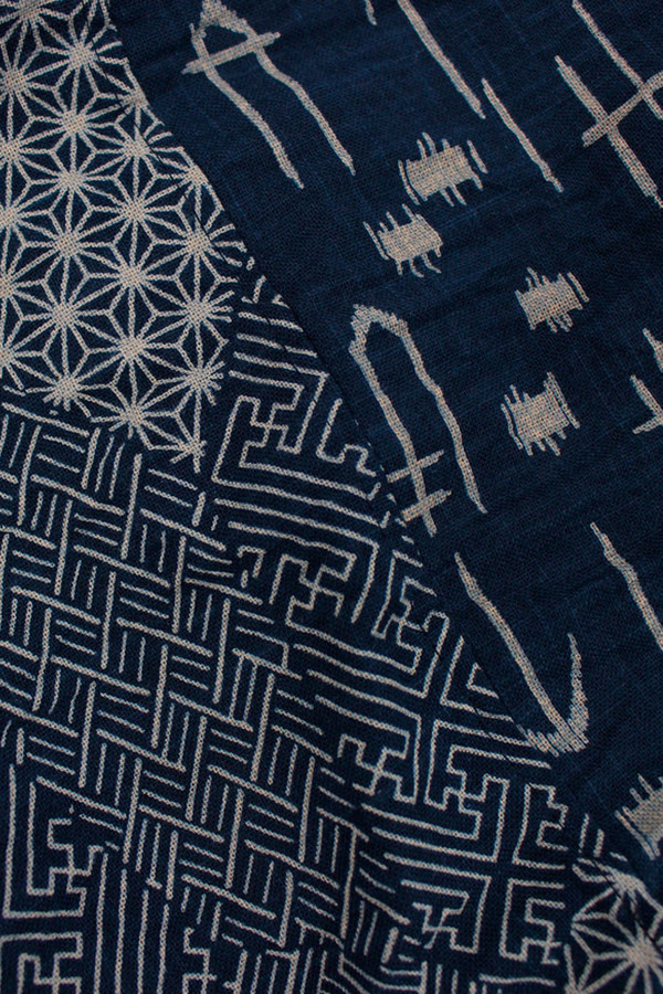 Kiriko Kiji Arrow Multi Pattern Scarf Kiriko Kiji Arrow Multi Pattern Scarf