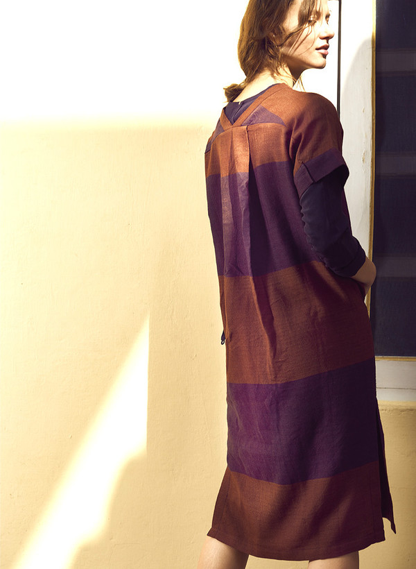 Seek Collective AW16 Pre-Order: Sonia Dress, handloom Seek Collective AW16 Pre-Order: Sonia Dress, handloom