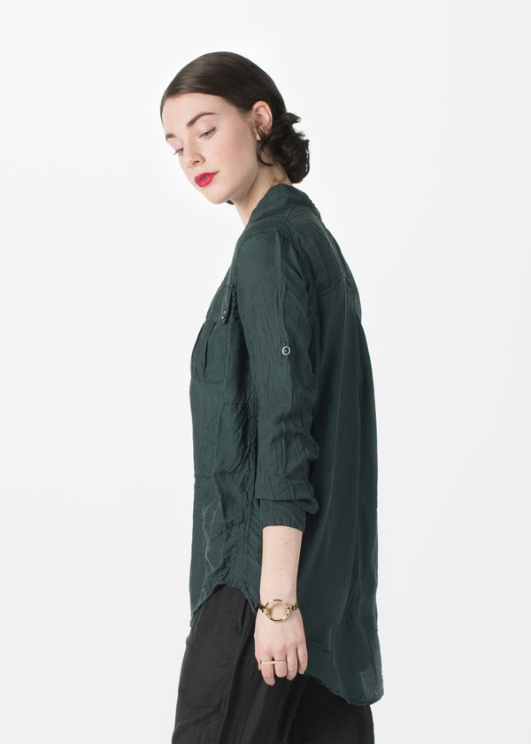 Katharine E Hamnett x YMC Habotai Silk Shirt Katharine E Hamnett x YMC Habotai Silk Shirt