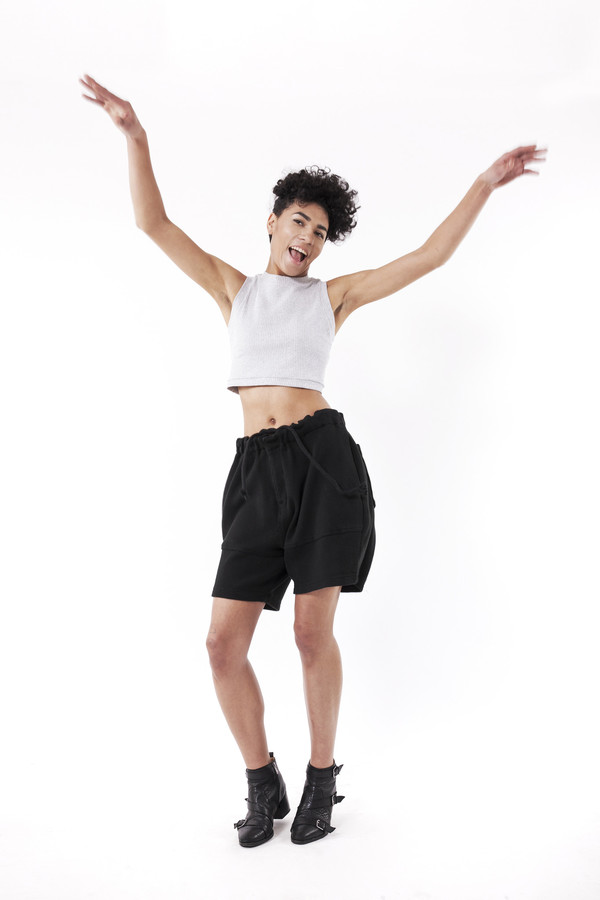 Ikumi Rib Pants (Black) Ikumi Rib Pants (Black)