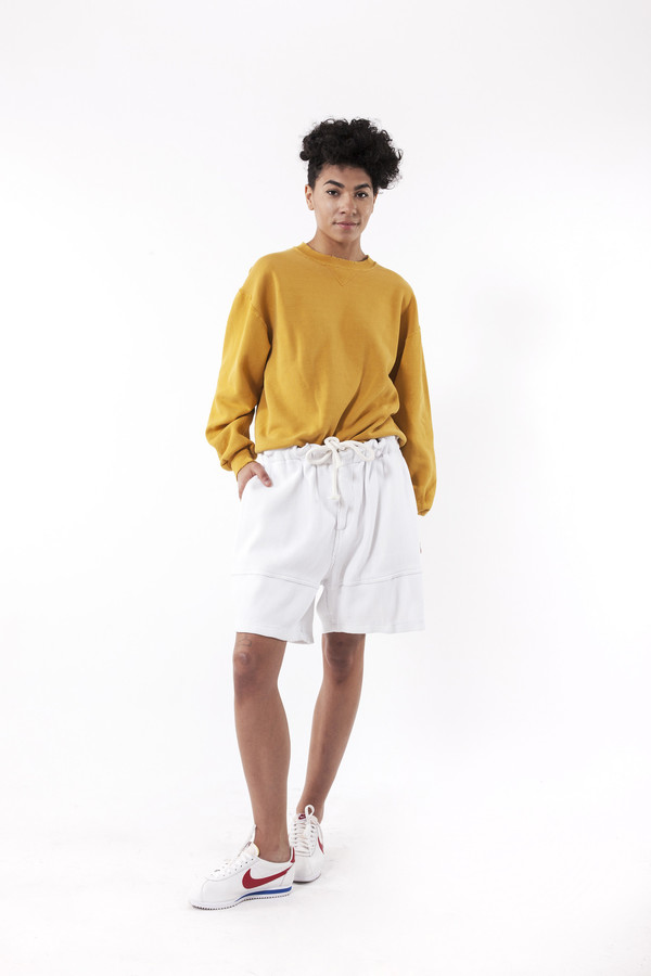 Ikumi Rib Pants (White) Ikumi Rib Pants (White)