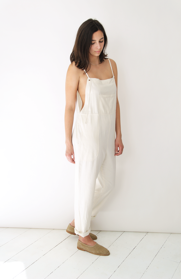 Lacausa RAW SILK OVERALLS Lacausa RAW SILK OVERALLS
