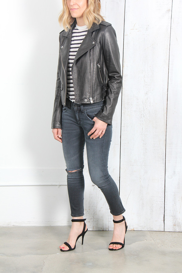 IRO ASHVILLE LEATHER JACKET IRO ASHVILLE LEATHER JACKET