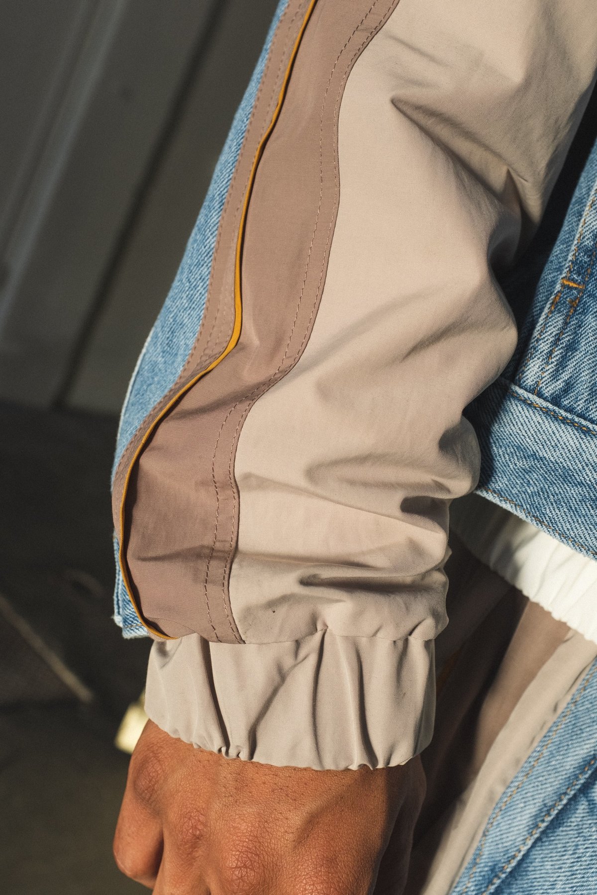 martine rose hybrid track jacket