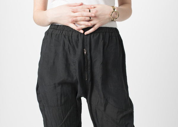 Katharine E Hamnett x YMC Habotai Silk Trouser Katharine E Hamnett x YMC Habotai Silk Trouser