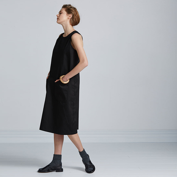Kowtow Workshop dress - black Kowtow Workshop dress - black