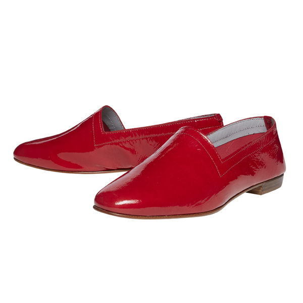 Ops&Ops No10 Red Patent Flats Ops&Ops No10 Red Patent Flats