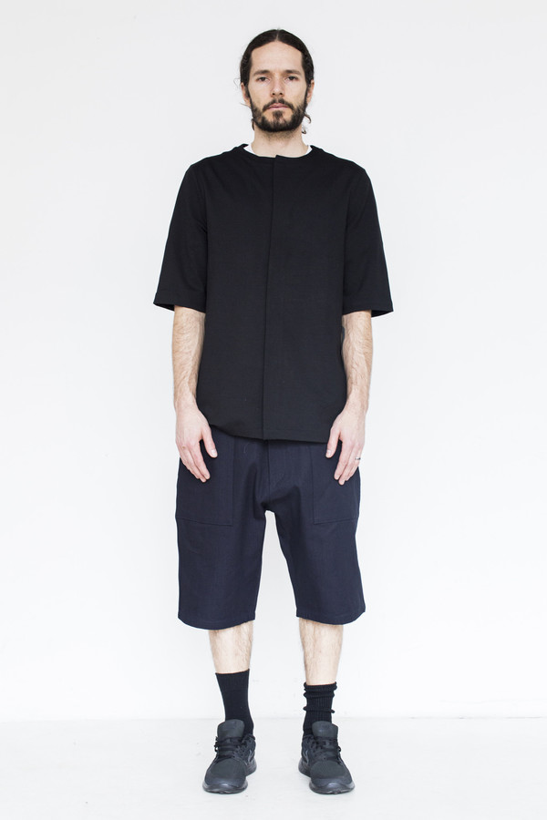 Men's Assembly Cotton Short - Indigo Men's Assembly Cotton Short - Indigo