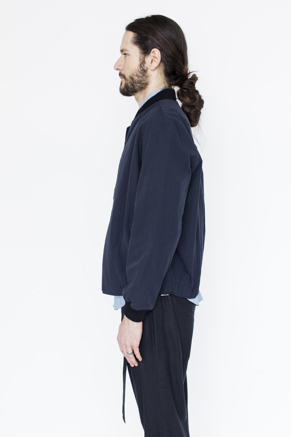 Assembly Cotton Zip Bomber Assembly Cotton Zip Bomber