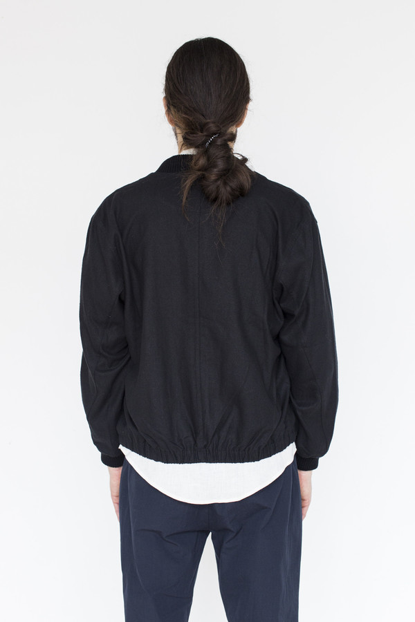 Men's Assembly Raw Silk Zip Bomber Men's Assembly Raw Silk Zip Bomber