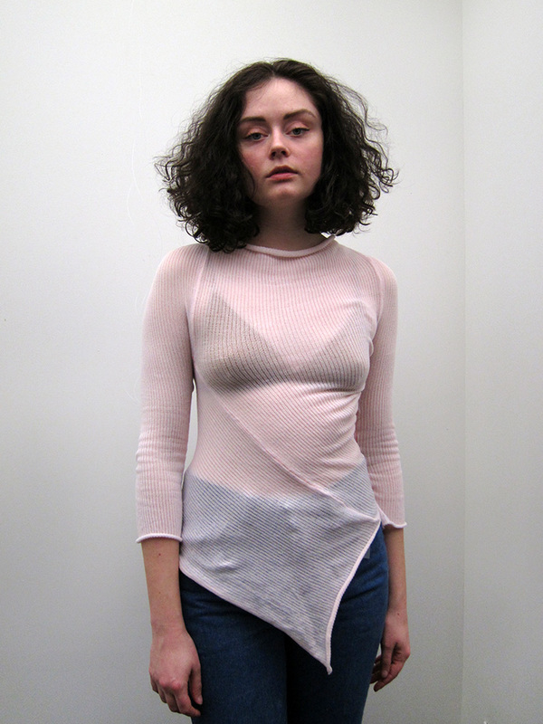 Eckhaus Latta Wolly Mummy Longsleeve, Pink Eckhaus Latta Wolly Mummy Longsleeve, Pink