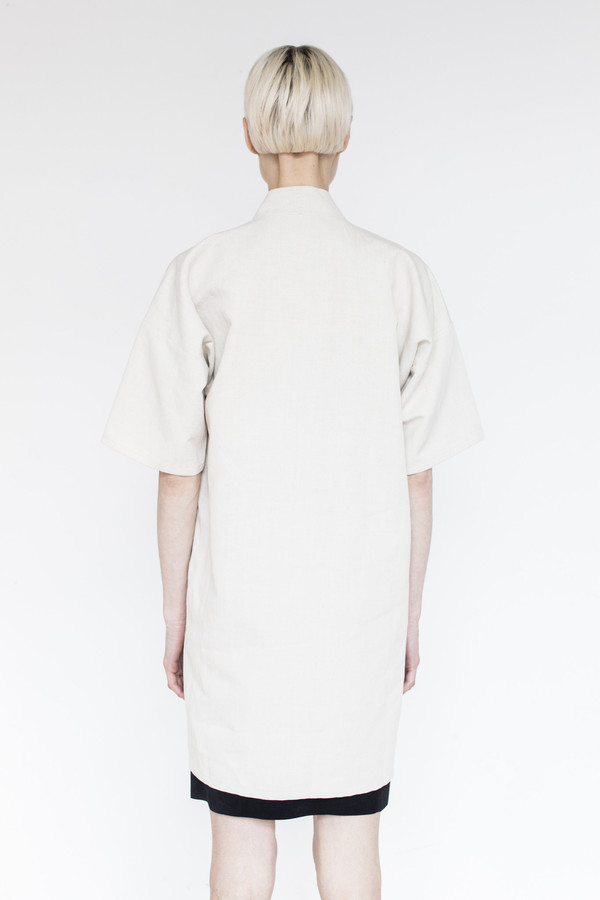 Assembly Cotton Karate Dress - Natural Assembly Cotton Karate Dress - Natural