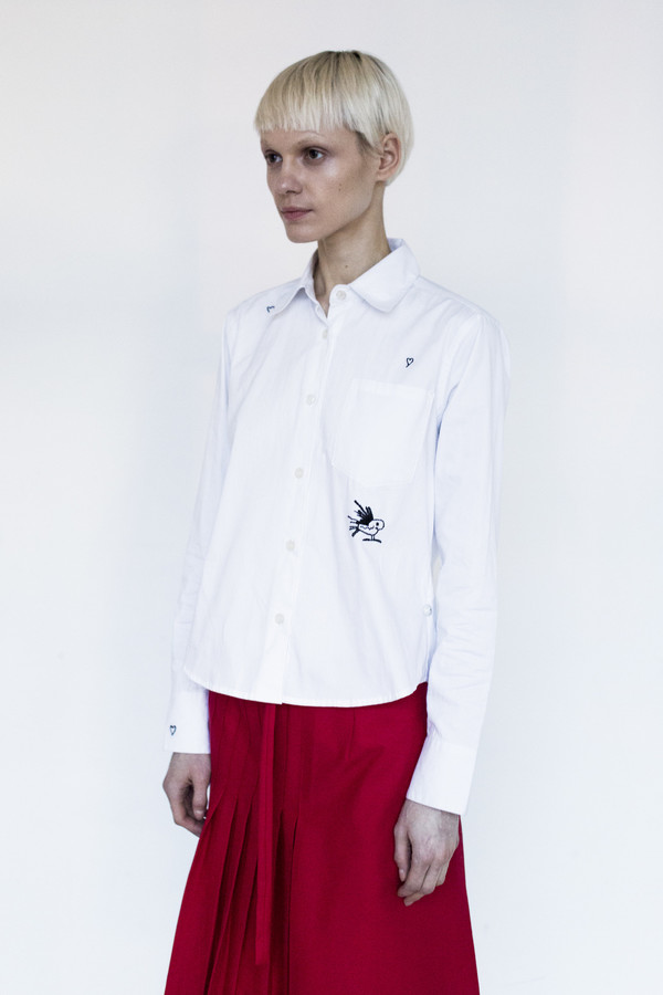 Title A Cotton Short Classic Shirt Title A Cotton Short Classic Shirt
