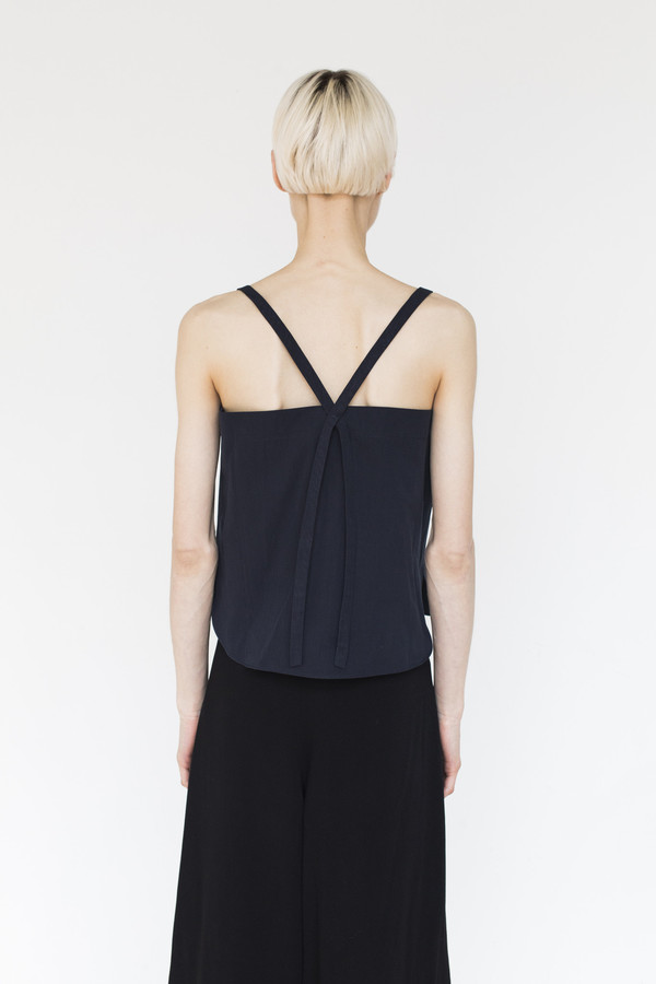 Assembly Cotton Strap Top - Navy Assembly Cotton Strap Top - Navy