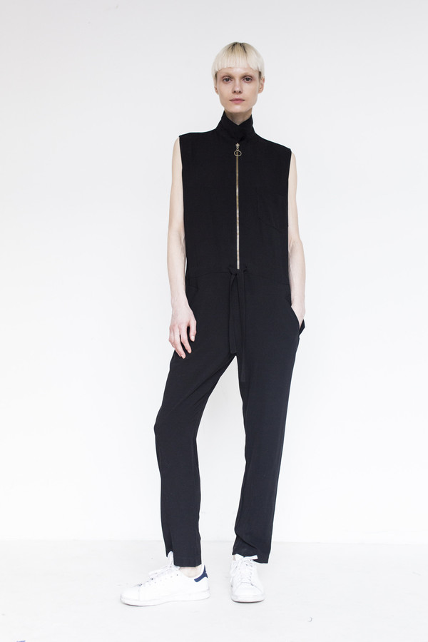 Assembly Crepe Coveralls Assembly Crepe Coveralls