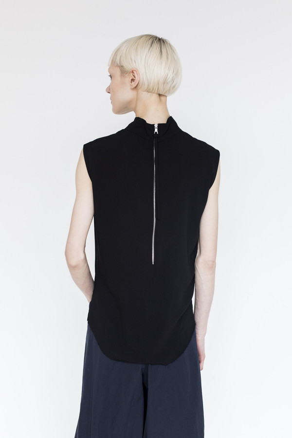 Assembly Crepe Sleeveless Top Assembly Crepe Sleeveless Top