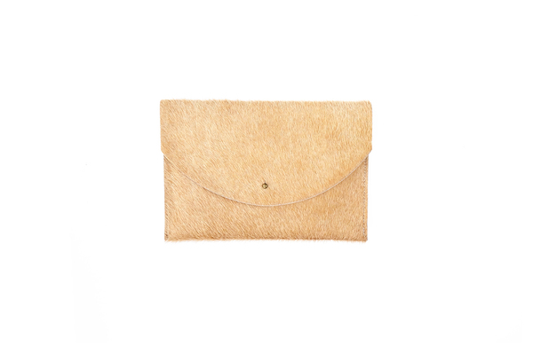 Primecut CARAMEL ENVELOPE CLUTCH Primecut CARAMEL ENVELOPE CLUTCH