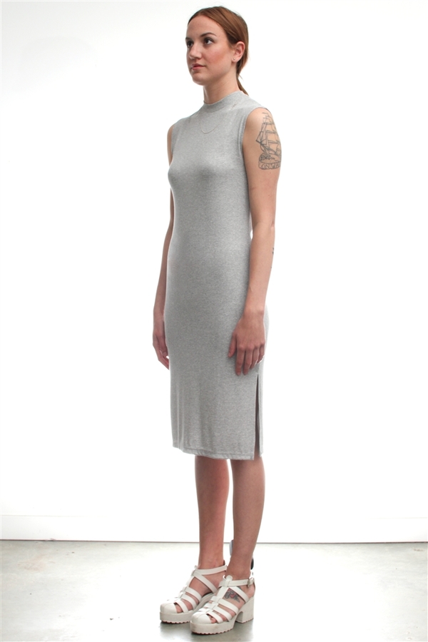 Nomia Mock Neck Midi Dress Nomia Mock Neck Midi Dress