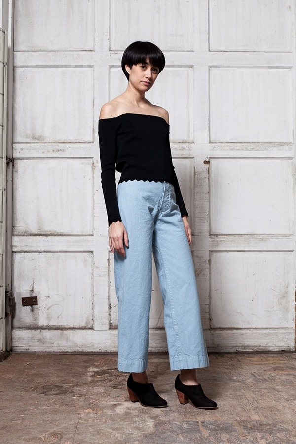 Jesse Kamm Sailor Pant - piscine blue Jesse Kamm Sailor Pant - piscine blue