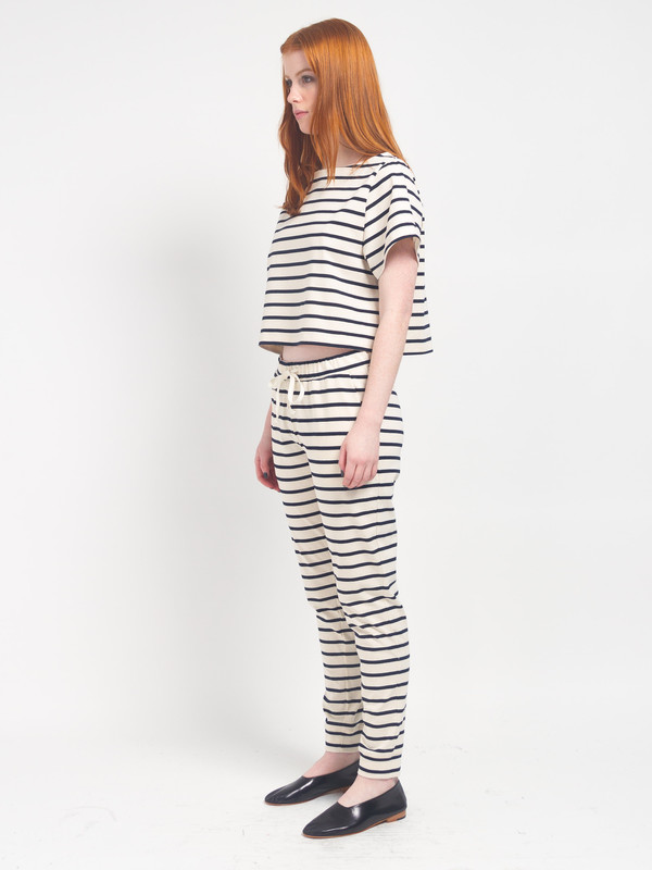 Samuji Panda Top Ocean Stripe Samuji Panda Top Ocean Stripe