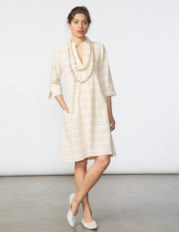 SBJ Austin Ellen Dress in Desert Stripe SBJ Austin Ellen Dress in Desert Stripe