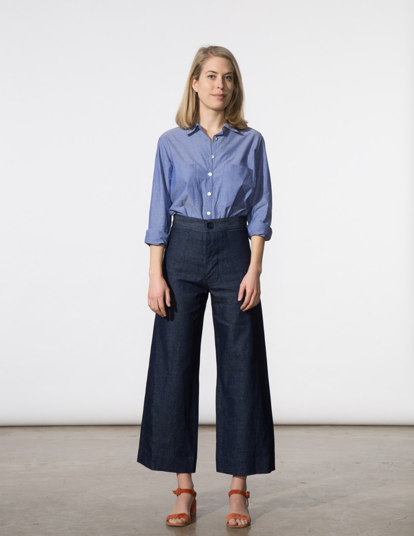 SBJ Austin Jane Top in Blue Featherweight SBJ Austin Jane Top in Blue Featherweight