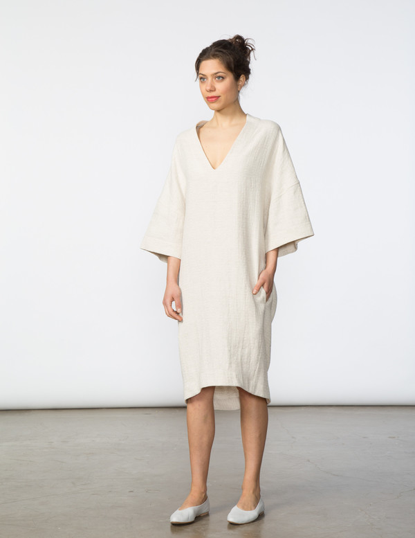 SBJ Austin Sadie Dress in Cream Textured SBJ Austin Sadie Dress in Cream Textured