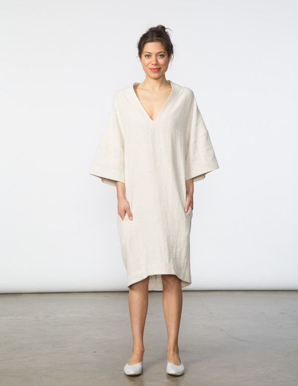 SBJ Austin Sadie Dress in Cream Textured SBJ Austin Sadie Dress in Cream Textured