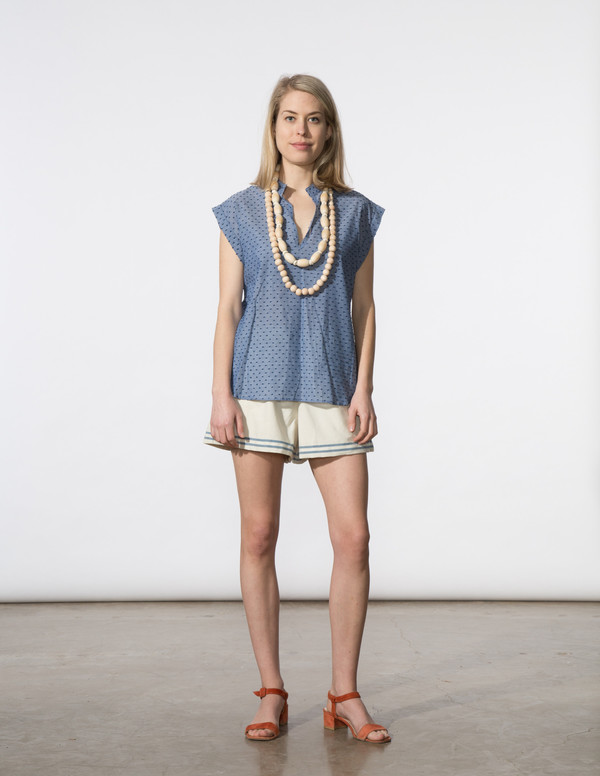 SBJ Austin Vivienne Top in Swiss Dot SBJ Austin Vivienne Top in Swiss Dot