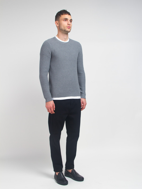 Men's Folk Honeycomb Knit Sweater Men's Folk Honeycomb Knit Sweater
